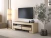 Mobistoxx Castro Meuble tv-hifi CASTRO 2 tiroirs 160 cm chêne élégant