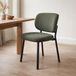 Giga Living Eetkamerstoel Swan Forest Green Bouclé