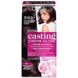 L'Oréal Casting Crème Gloss 3102 Donker Parelmoer Asbruin