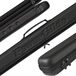 PowerGlide Snooker/Pool Cue Case - Black - Soft Touch EVA - 2-Piece Cue