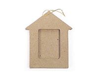 Papieren Casita Papieren maché hanger fotohouder casita 9x6 cm. 3 mm.