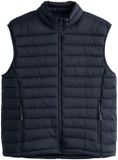 Next - Heren - Lichtgewicht, regenbestendige gewatteerde bodywarmer - Blauw