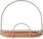 KitchenCraft Idilica Kookboekhouder Beukenhout Metaal Cream 24 x 19.5 x 10 cm