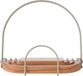 KitchenCraft Idilica Kookboekhouder Beukenhout Metaal Cream 24 x 19.5 x 10 cm