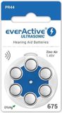 EverActive PR44 ZA675 Knoopcel voor Hoortoestellen gehoorapparaat - 60 Stuks