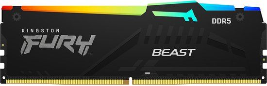 Kingston FURY Beast RGB DDR5 8GB 5200MT/s CL40 DIMM
