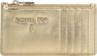 Patrizia Pepe Kredietkaart etui Leer 13 cm - 5 Sleuven - solar gold