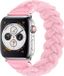 Strap-it Nylon Smartwatch bandje - Geschikt voor Apple Watch 38/40/41/42mm - Roze