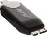 InLine 66779B Micro-USB OTG kaartlezer - Zwart