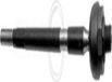 A.B.S. Tige de charnière direction M12X1.0 RHT 324 mm, adapté pour SKODA FAVORIT entre autres