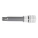 KS Tools 918.1806 1/2" CHROMEplus Bit-dopsleutel, RIBE, lang, M5