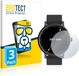 BROTECT Screenprotector 3 Stuks voor Ronde Displays (ø: 34 mm) Beschermglas transparant