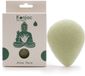 AW Aromatics Éponge Konjac - Aloe Vera - Forme de larme - Soin du visage