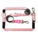 Max & Molly Multifunctionele hondenriem 2 m met 2 karabijnhaken, retro roze/L schouderlijn, gevoerd, veilig en flexibel, comfort voor je trouwe metgezel
