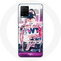 Vivo Etui voor Vivo Y21s 2021 / Y21 2021 Formule 1 Sergio Pérez F1 Coureur Maniacase