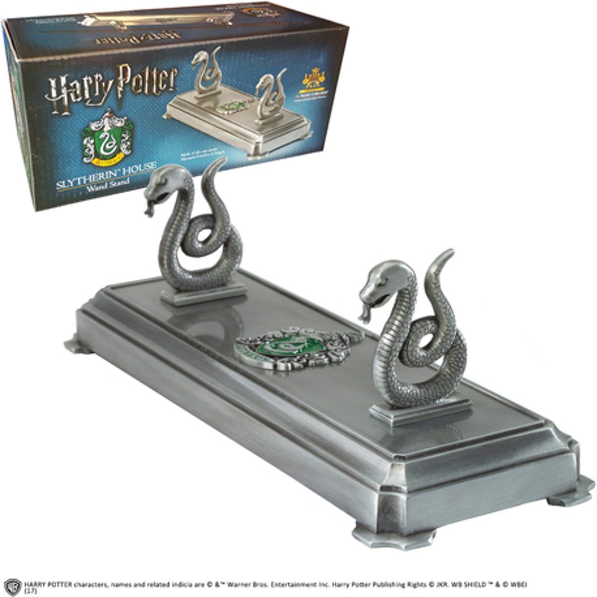 Noble Collection Harry Potter Slytherin Wand Stand Display