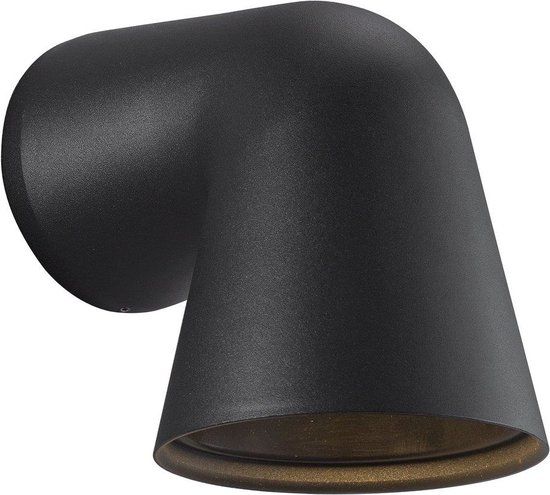 Nordlux Front Wandlamp Buiten - GU10 - IP44 - Zwart