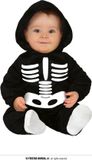 Fiestas Guirca Onesie Skeletbaby Junior Zwart Mt 6-12 Maanden