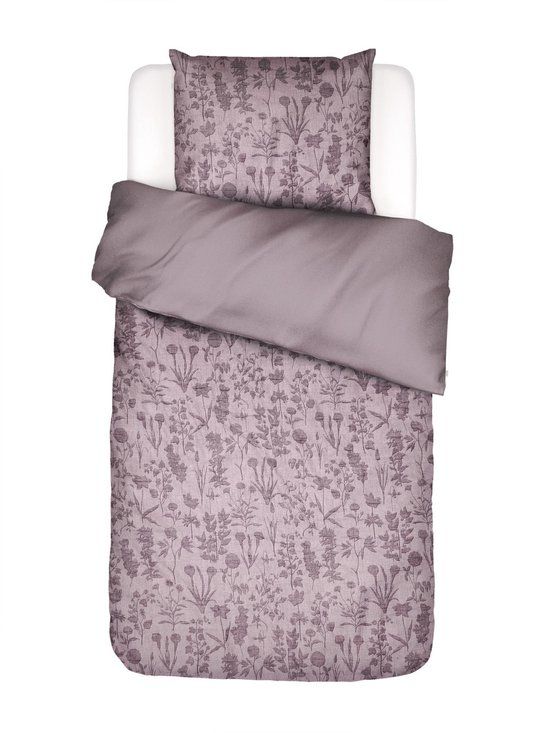Essenza Maribel Dekbedovertrek Pale purple - Eenpersoons – 140x200/220 cm