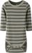 NAME IT Baby gestreepte romper - Dusty Olive - Maat 62