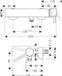 Hansgrohe AXOR Starck Einhebel-Duschmischer Aufputz mit Stielgriff, rosé, Messing, 220 cm x 155 cm x 335 cm