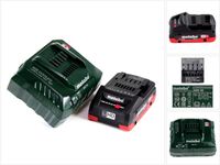 Metabo accu basisset 18V met 1x accu LiHD 4,0Ah (625367000) + oplader ASC 55 (627044000)