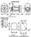 Eurolocks cylindre de serrure automatique 0802-51 sans languette de verrouillage