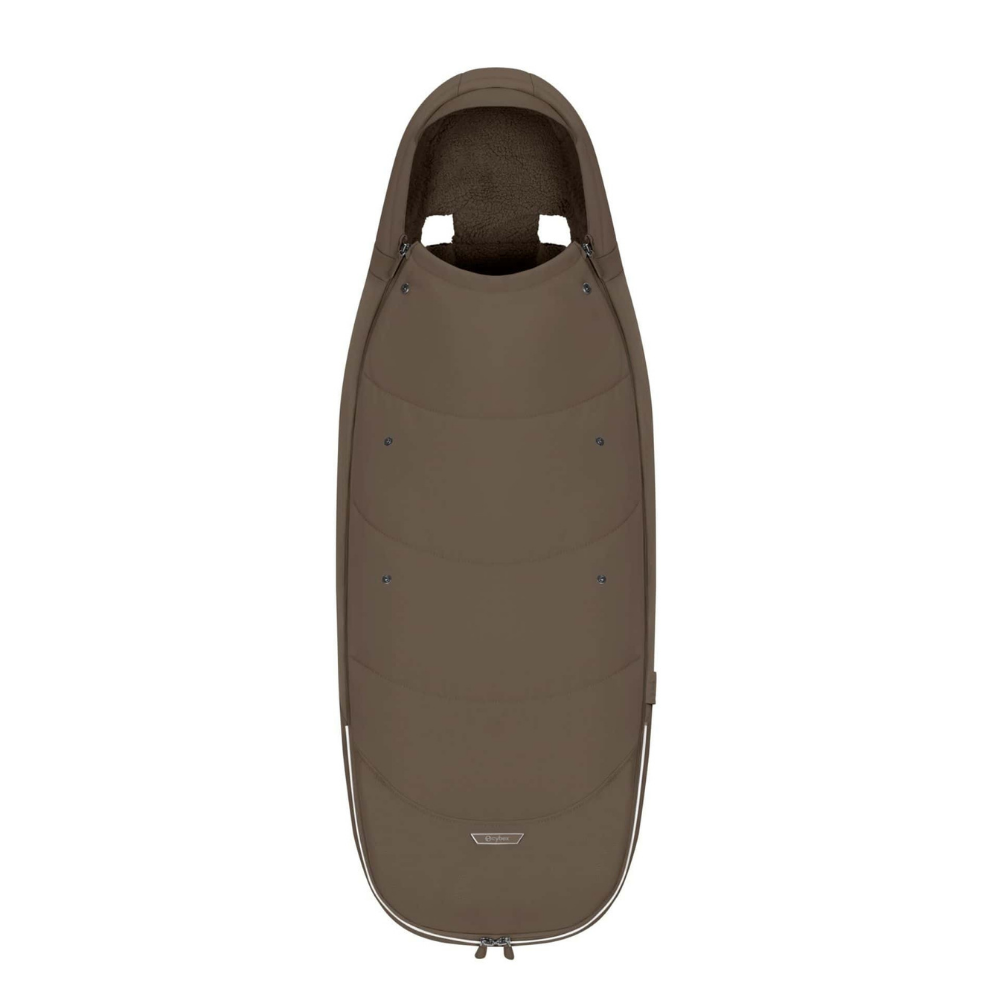Cybex Voetenzak Platinum Coconut Brown/Dark Brown