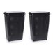 PlasticForte Panier à linge avec couvercle - 2x pièces - 50 litres - anthracite - plastique - 41x31x61 cm