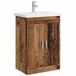 vidaXL Badkamermeubel Set Oud hout 61 x 40 x 84,5 cm Bewerkt hout