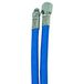 Miflex Flexible Lp Regulator Unf 3/8 Hose Bleu 75 cm