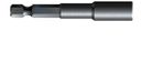 Elzet dopbit 1/4" zeskant - extra diep - metrisch - 10mm