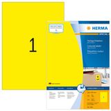 HERMA 4401 Printeretiketten geel