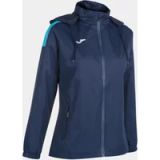 Joma Windjack voor dames Trivor marineblauw/turkoois XL