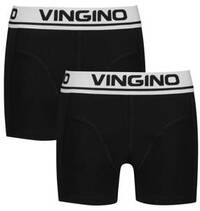 Vingino Vingino boxershort - set van 2 zwart