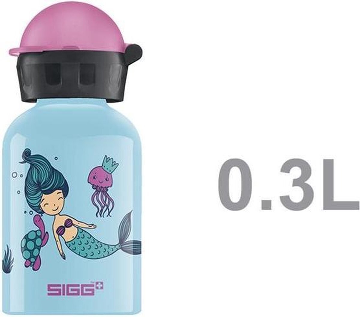 SIGG Drinkbeker Zeeleven Meisjes 0,3 Liter Blauw