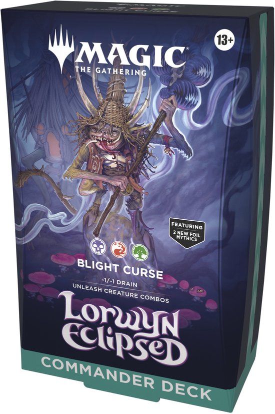 Magic: The Gathering Lorwyn Eclipsed - Commander Deck | Blight Curse