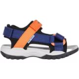 Geox J Borealis Boy E Sandalen voor jongens, Navy Oranje, 40 EU