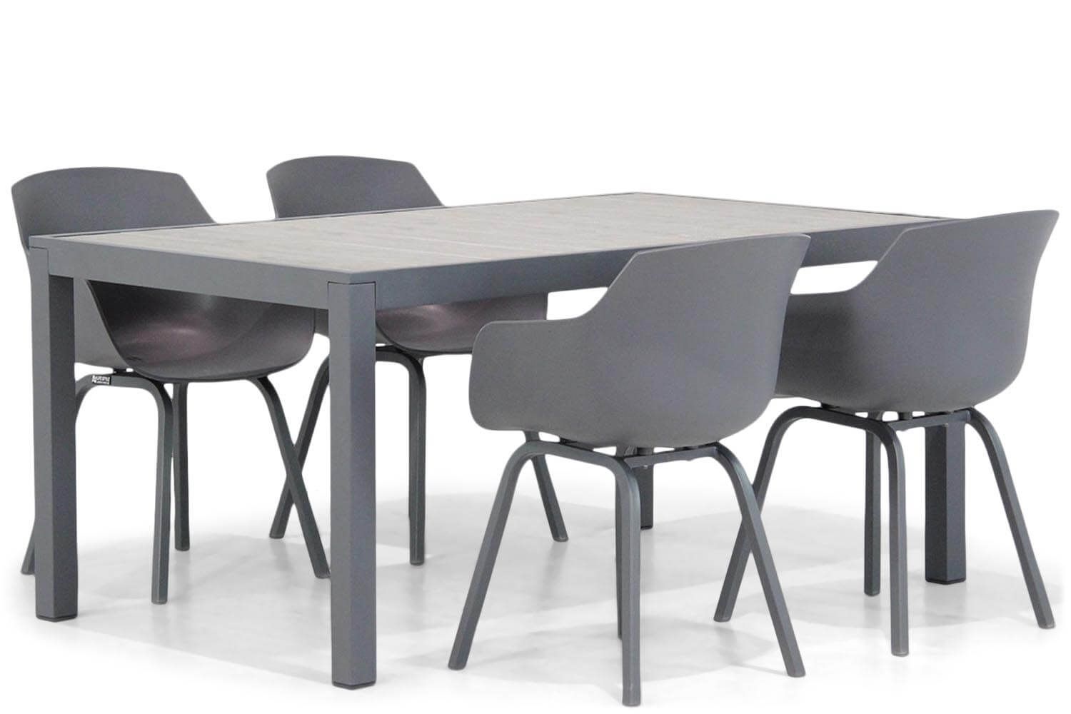 Lifestyle Garden Furniture Salina/Residence 164 cm dining tuinset 5-delig - 7423630436422