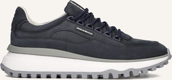 Floris van Bommel Sfm-10248 De Gripper Sneakers - Nubuck - Heren - Blauw - Maat 44