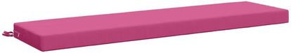 vidaXL Bankkussen SOEST 100% Polyester Roze 140 x 40 x 8 cm