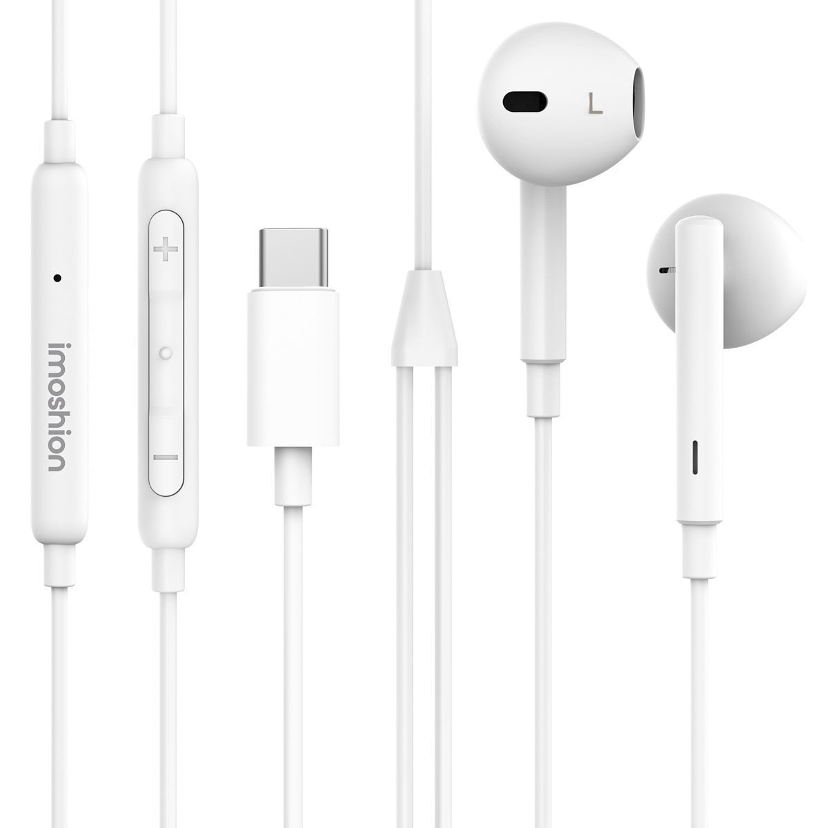 iMoshion Oordopjes - Earbuds met USB-C aansluiting - Wit