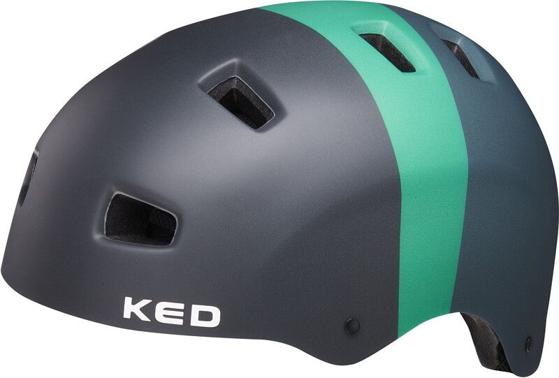 KED 5Forty Helmet Kids - black green matt - 2020 Model