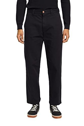 ESPRIT Men's Trousers, Black, 32W / 30L