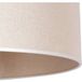 Duolla Lampenkap Roller, beige, Ø 13 cm, hoogte 15 cm