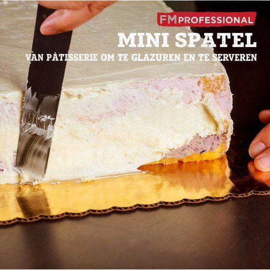 FM Professional Fackelmann Mini gebogen spatel 22,5 cm FM Professional