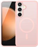 Dux Ducis Hoesje - Geschikt voor Samsung Galaxy S26 FE - Dux Ducis Yind Series - Back Cover Mat Transparant - MagSafe Compatible - Roze