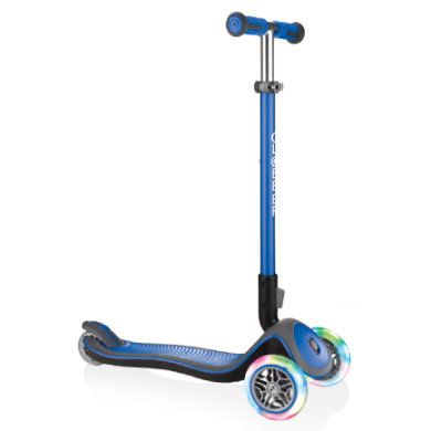 Authentic Sports Globber Authentic Sports ELITE Deluxe met lichtwielen navyblauw - Blauw