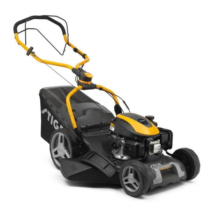 Stiga COMBI 748 S Benzine Grasmaaier - 2200W - 46cm - Zelfrijdend - 4-in-1
