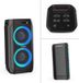 T11 Enceinte Bluetooth portable - 100W - Étanche IPX6 - Bluetooth 5.3 - Batterie 7650 mAh - Stéréo TWS - Noir
